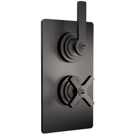 LANDMARK PURE THERMOSTATIC SHOWER MIXER 1 OUTLET LEVER/CROSS HANDLE