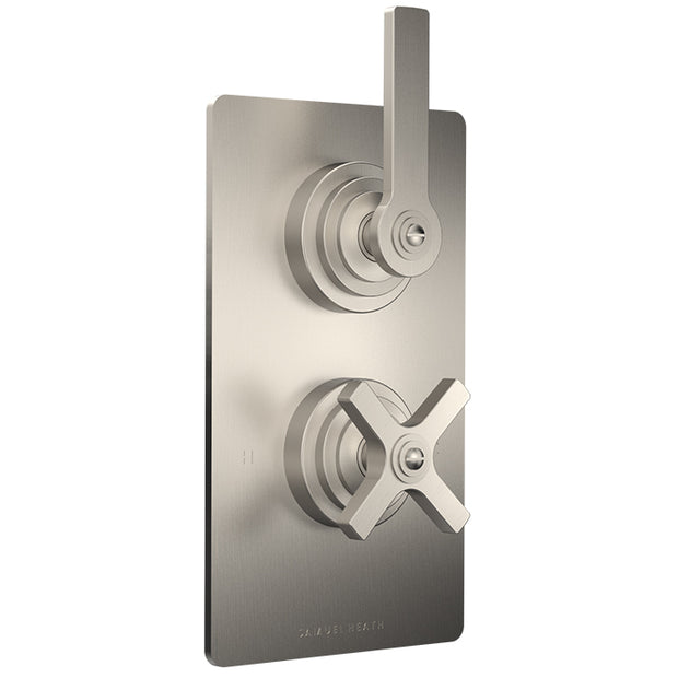 LANDMARK PURE THERMOSTATIC SHOWER MIXER 1 OUTLET LEVER/CROSS HANDLE