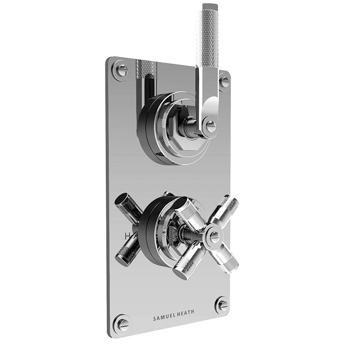 LANDMARK INDUSTRIAL THERMOSTATIC SHOWER MIXER 1 OUTLET LEVER/CROSS HANDLE