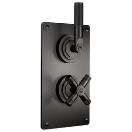 LANDMARK INDUSTRIAL THERMOSTATIC SHOWER MIXER 1 OUTLET LEVER/CROSS HANDLE