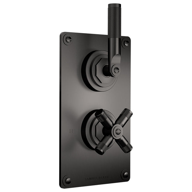 LANDMARK INDUSTRIAL THERMOSTATIC SHOWER MIXER 1 OUTLET LEVER/CROSS HANDLE