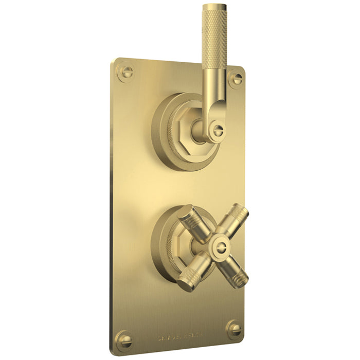 LANDMARK INDUSTRIAL THERMOSTATIC SHOWER MIXER 1 OUTLET LEVER/CROSS HANDLE
