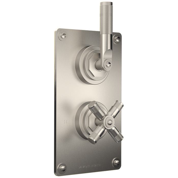 LANDMARK INDUSTRIAL THERMOSTATIC SHOWER MIXER 1 OUTLET LEVER/CROSS HANDLE
