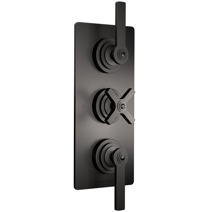 LANDMARK PURE THERMOSTATIC SHOWER MIXER 2 OUTLET LEVER/CROSS HANDLE