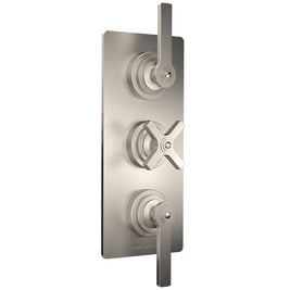 LANDMARK PURE THERMOSTATIC SHOWER MIXER 2 OUTLET LEVER/CROSS HANDLE