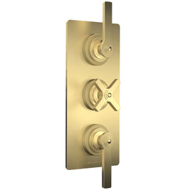 LANDMARK PURE THERMOSTATIC SHOWER MIXER 2 OUTLET LEVER/CROSS HANDLE