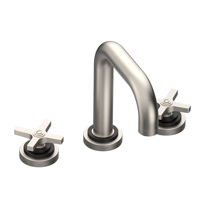 LANDMARK PURE 3TH BASIN MIXER W/PUW MEDIUM CROSS HANDLE