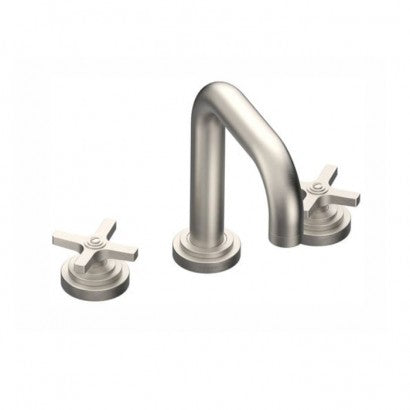LANDMARK PURE 3TH BASIN MIXER W/PUW MEDIUM CROSS HANDLE