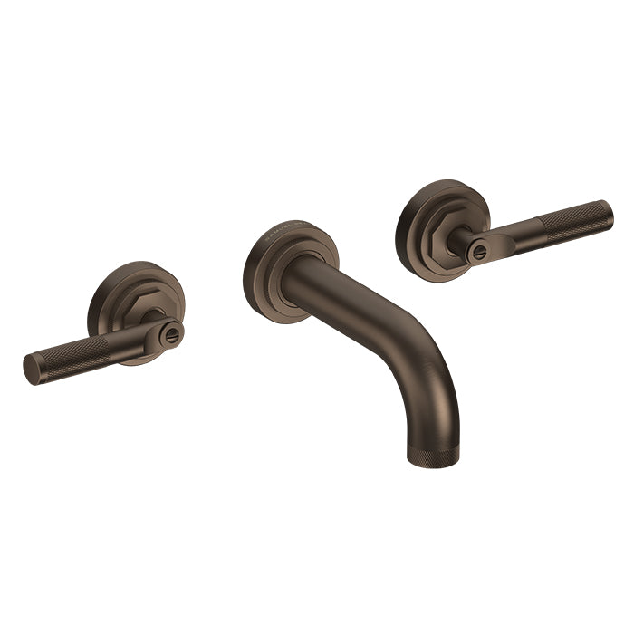 LANDMARK INDUSTRIAL 3TH WALL BASIN MIXER 140MM LEVER HANDLE