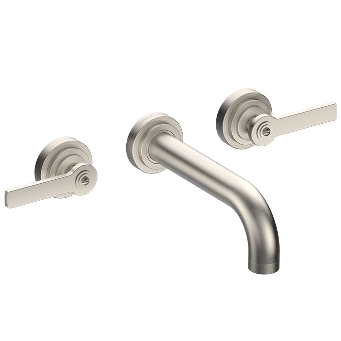 LANDMARK PURE 3TH WALL BASIN MIXER 180MM LEVER HANDLE