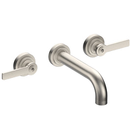 LANDMARK PURE 3TH WALL BASIN MIXER 180MM LEVER HANDLE