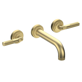 LANDMARK INDUSTRIAL 3TH WALL BASIN MIXER 180MM LEVER HANDLE CHROME