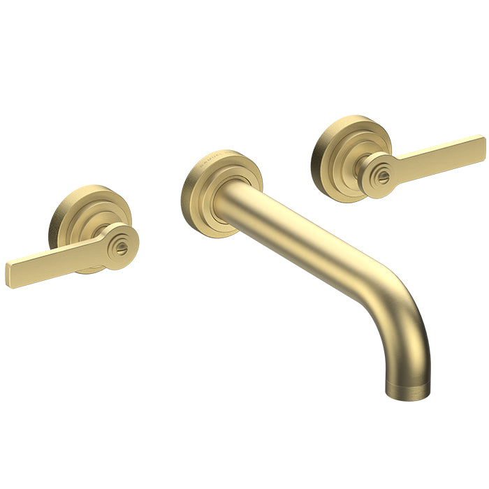 LANDMARK PURE 3TH WALL BASIN MIXER 210MM LEVER HANDLE