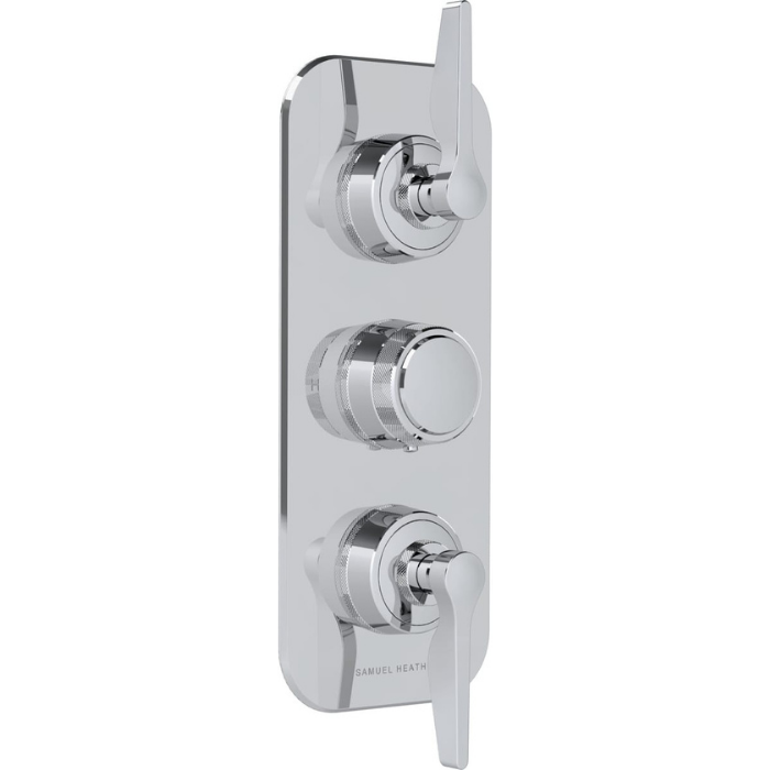 ONE HUNDRED THERMOSTATIC SHOWER MIXER 2 OUTLET HANDLE