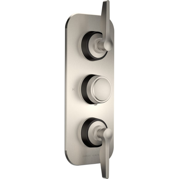 ONE HUNDRED THERMOSTATIC SHOWER MIXER 2 OUTLET HANDLE