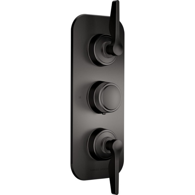 ONE HUNDRED THERMOSTATIC SHOWER MIXER 2 OUTLET HANDLE