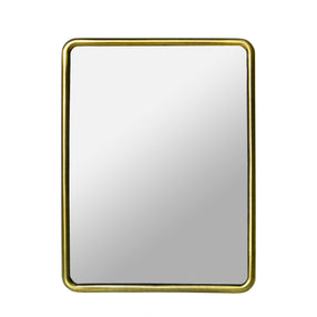 WILSON MIRROR METAL/GLASS 160X207MM ANTIQUE BRASS