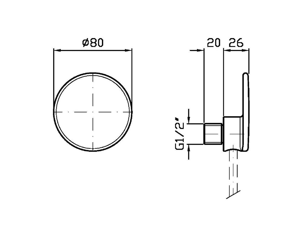 Water Candy Wall Support for Hand Shower