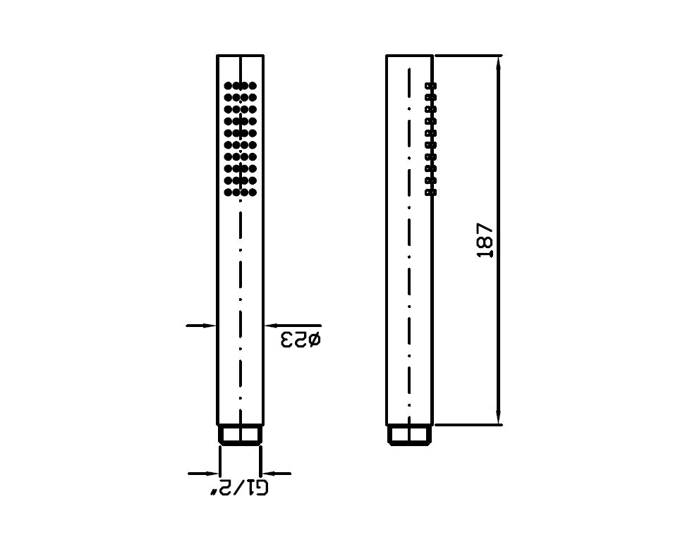 HELM SHOWER HANDPIECE