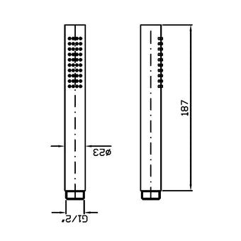 HELM SHOWER HANDPIECE