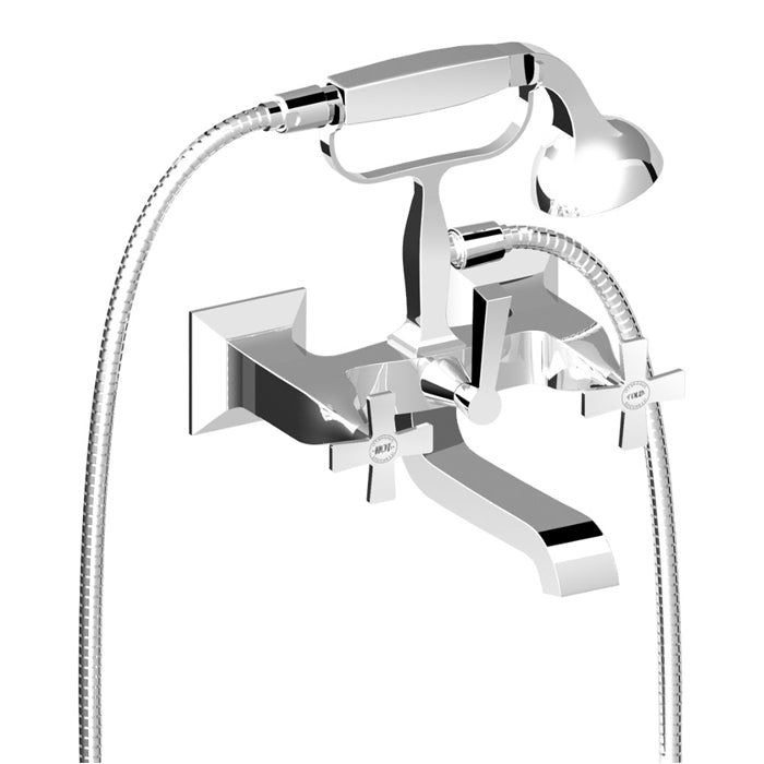 BELLAGIO BATH/SHOWER TELEPHONE MIXER WALL MOUNTED