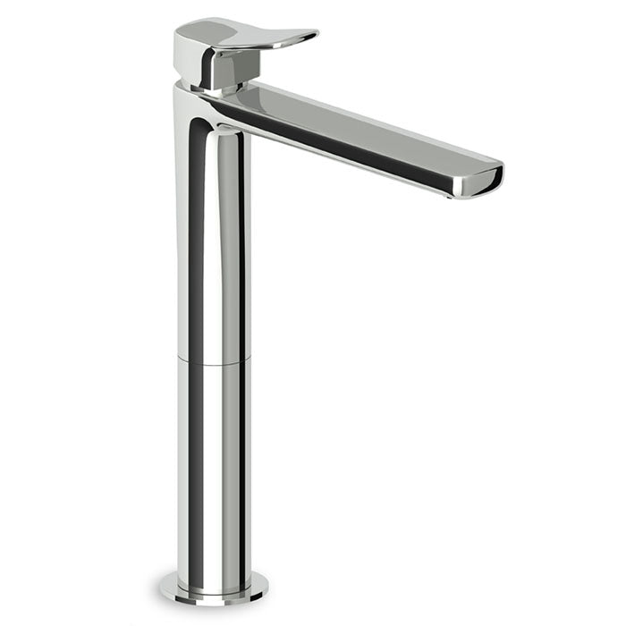 BRIM EXTENDED HEIGHT BASIN MIXER CHROME