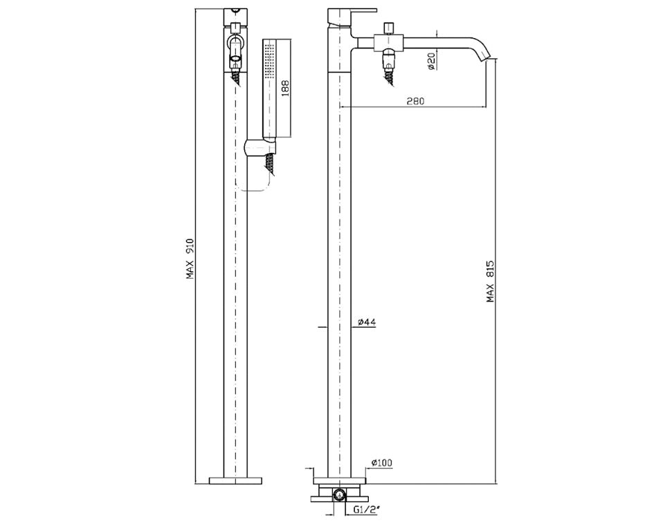 GILL BATH COLUMN