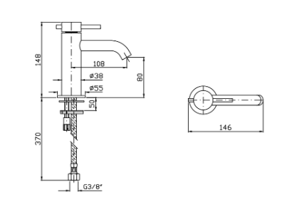 HELM BASIN MIXER