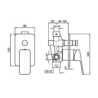 JINGLE DIVERTER MIXER