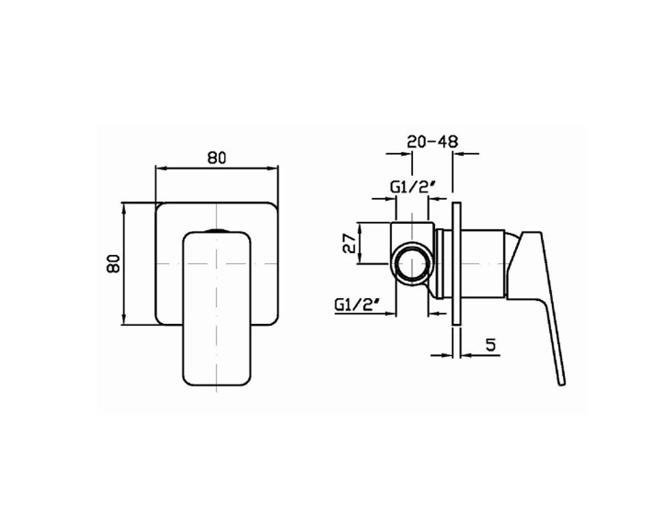 JINGLE SHOWER MIXER