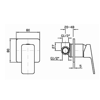 JINGLE SHOWER MIXER