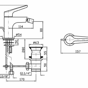 MEDAMEDA BIDET MIXER