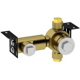 SAMUEL HEATH TWO HOLE WALL MOUNTED FILLER ROUGH, RIGHT HANDED