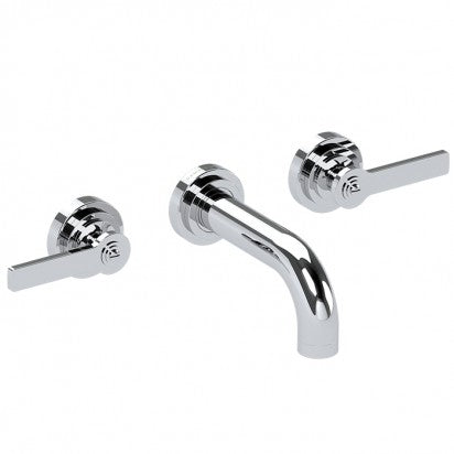 LANDMARK PURE 3TH WALL BASIN MIXER 140MM LEVER HANDLE
