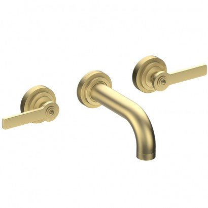 LANDMARK PURE 3TH WALL BASIN MIXER 140MM LEVER HANDLE