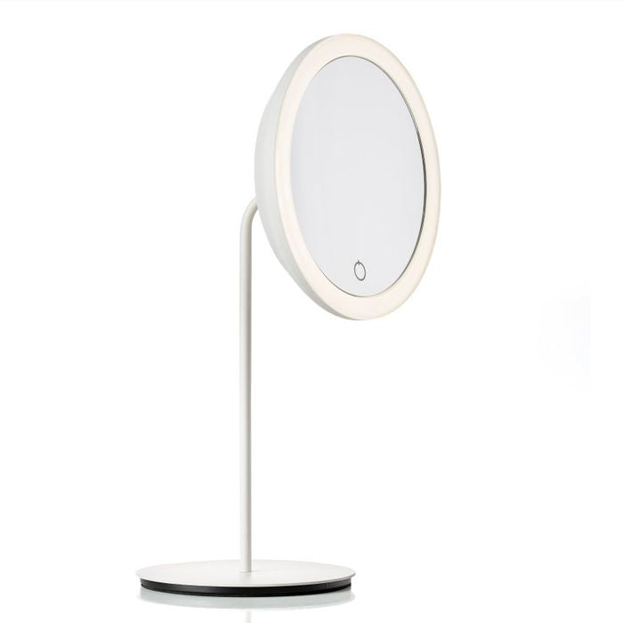 TABLE MIRROR WITH LED LIGHT