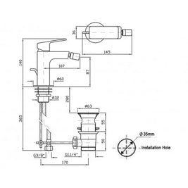 JINGLE BIDET MIXER