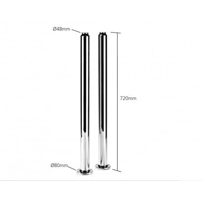 STYLE MODERNE STANDPIPES FOR BATH/SHOWER MIXER
