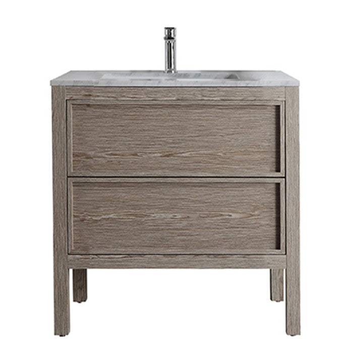 ARRIVO 800 FLOOR VANITY W/ 1TH MARBLE TOP