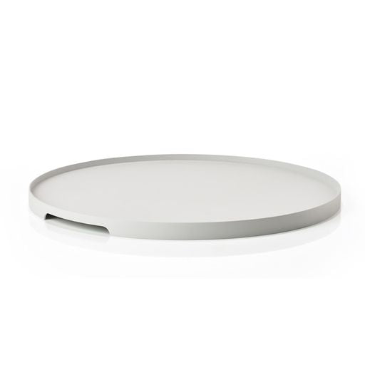 ZONE TRAY - ROUND WARM GREY