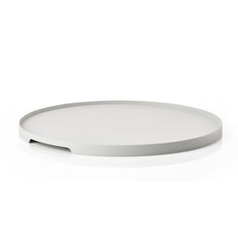 ZONE TRAY - ROUND WARM GREY